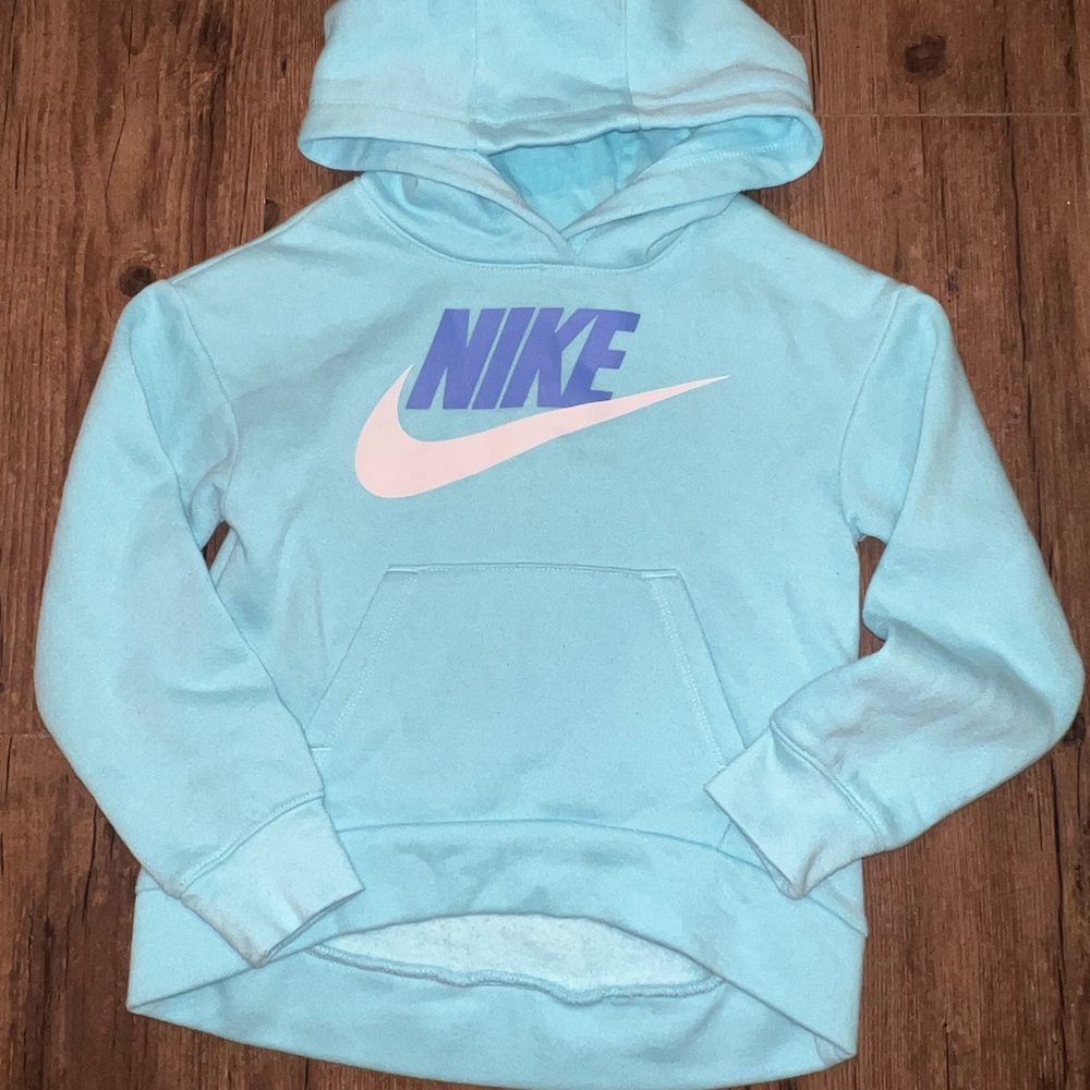 Nike Kids Light Blue Hoodie